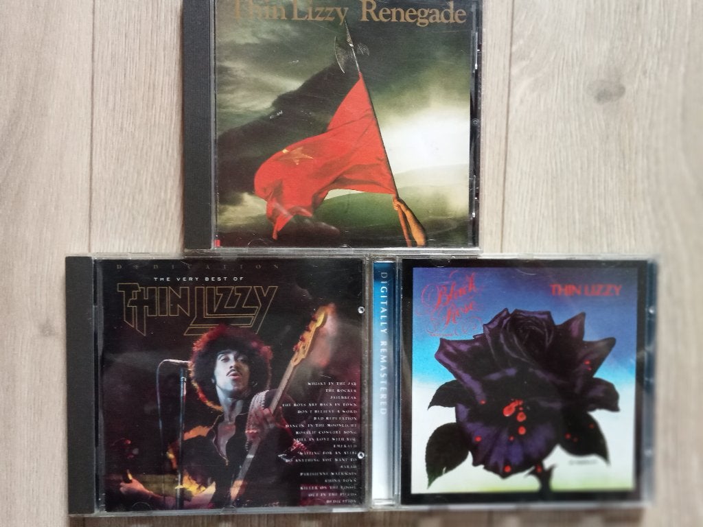 Thin Lizzy 3x, Ophalen, Gebruikt, Album, Inclusief boekje
