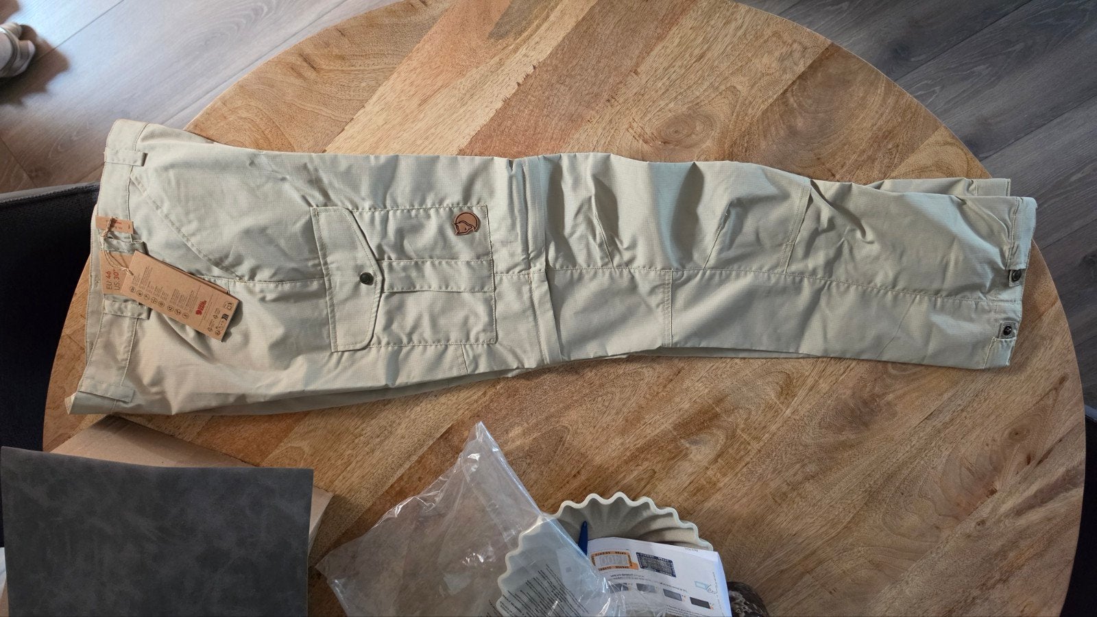 Fjällräven Vidda Pro Lite Zip-Off Trousers Maat 46, Fjallraven, Nieuw, Ophalen of Verzenden, Grijs