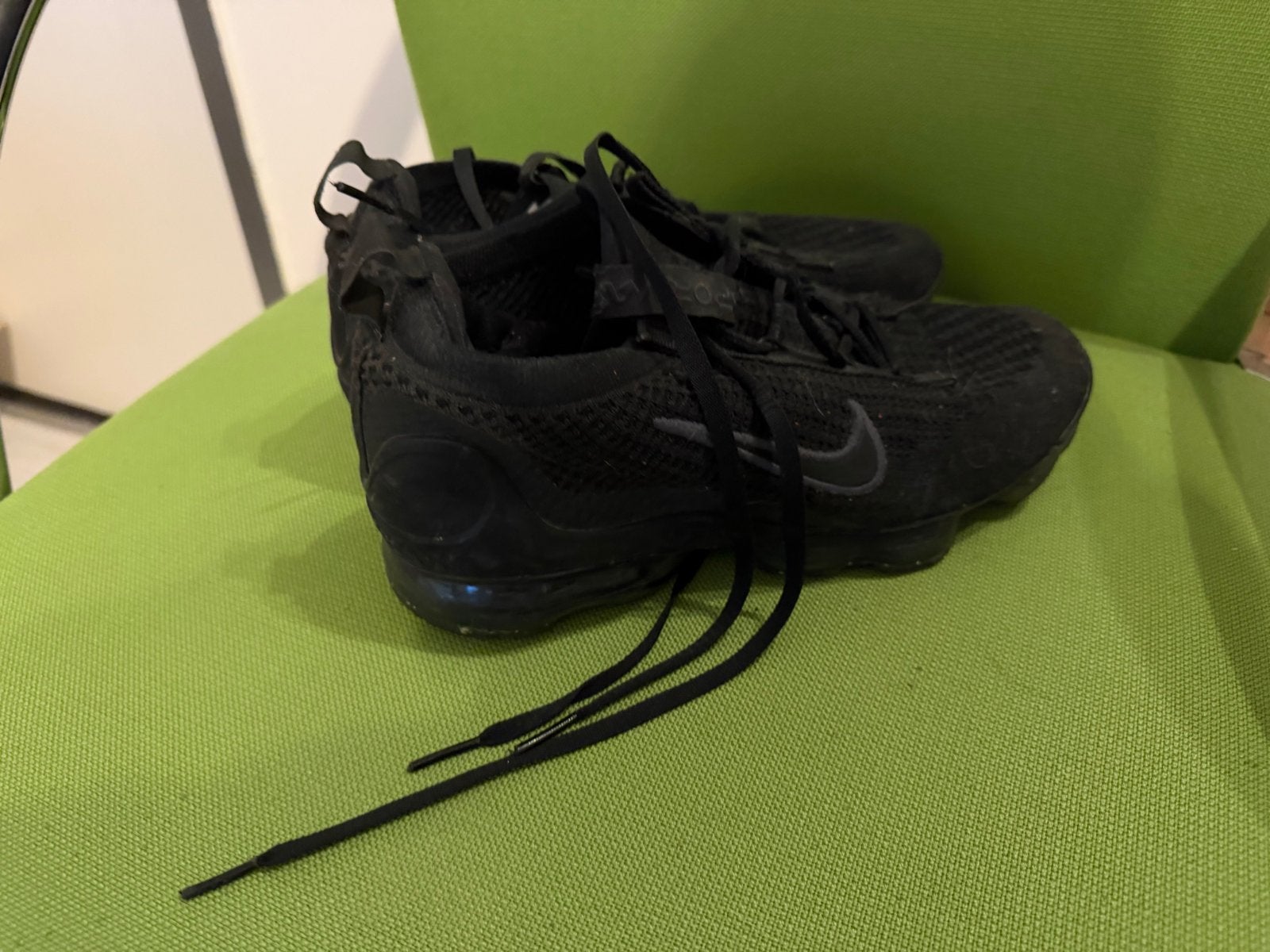 Nike VaporMax Flyknit 3 Zwart - Maat 40, Ophalen, Gedragen, Zwart, Sneakers of Gympen