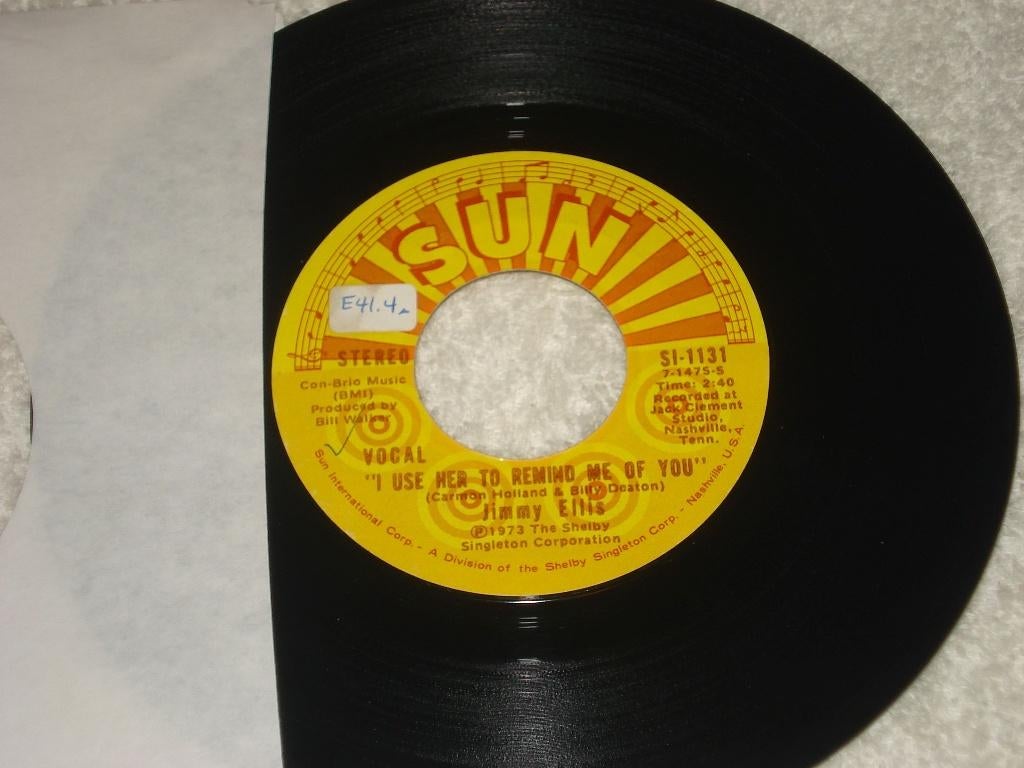 Orion  Jimmy Ellis   i use Her To Remind Me   Usa  Orgineel, Originele persing, Ophalen of Verzenden, Zo goed als nieuw, Pop