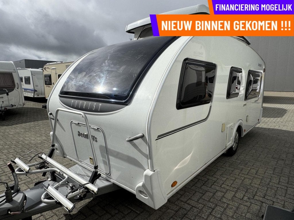 Dethleffs Tourist 460 MOVER + ENKELE BEDDEN + LEVEL SYSTEEM, Bedrijf, Tot en met 4, 1000 - 1250 kg, Dethleffs