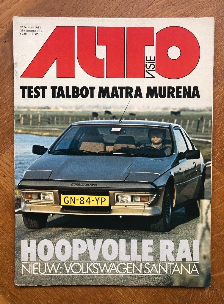 Autovisie nr. 4 1981, Algemeen, Verzenden, Nieuw, Autovisie