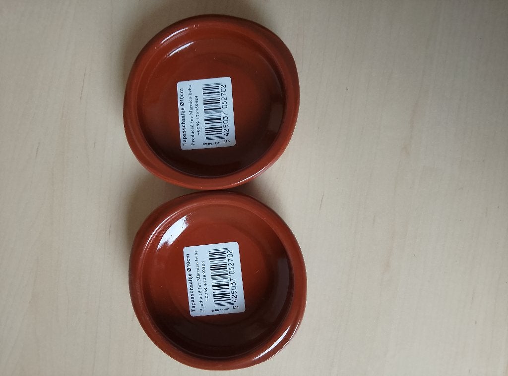 Twee soorten tapas schaaltjes, Huis en Inrichting, Nieuw, Ophalen of Verzenden, Schaal of Schalen, Overige stijlen