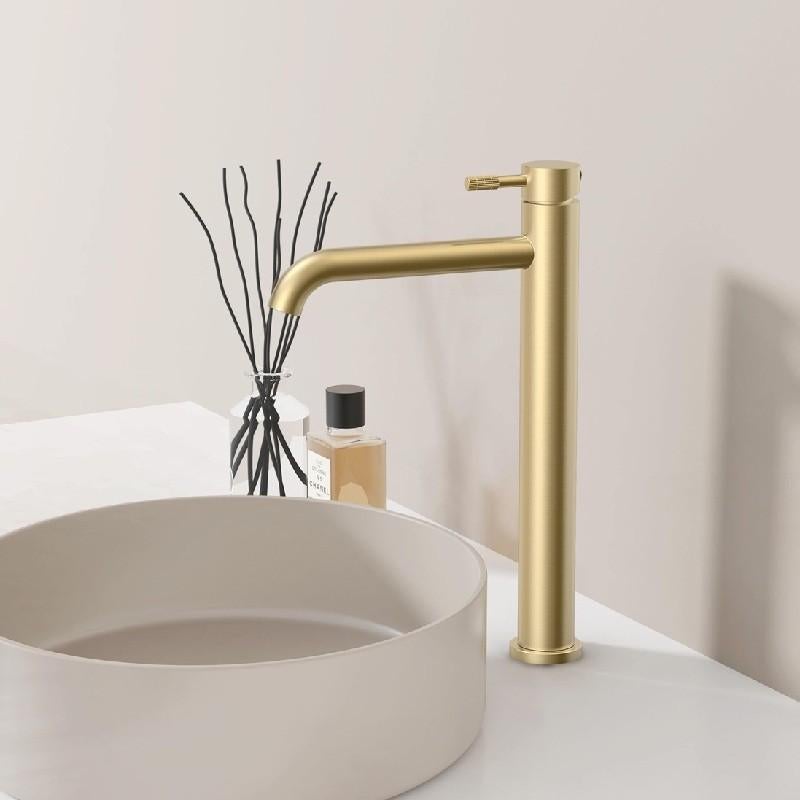 Moderne serie kranen: messing, goud brons,koper, gunmetal, Verzenden, Nieuw, Koper, Kraan