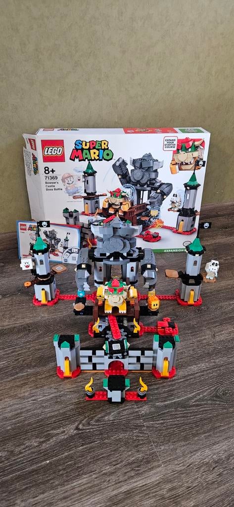 Lego Super Mario 71369 Bowser's Kasteel Baasgevecht, Ophalen, Compleet, Overige thema's, Lego