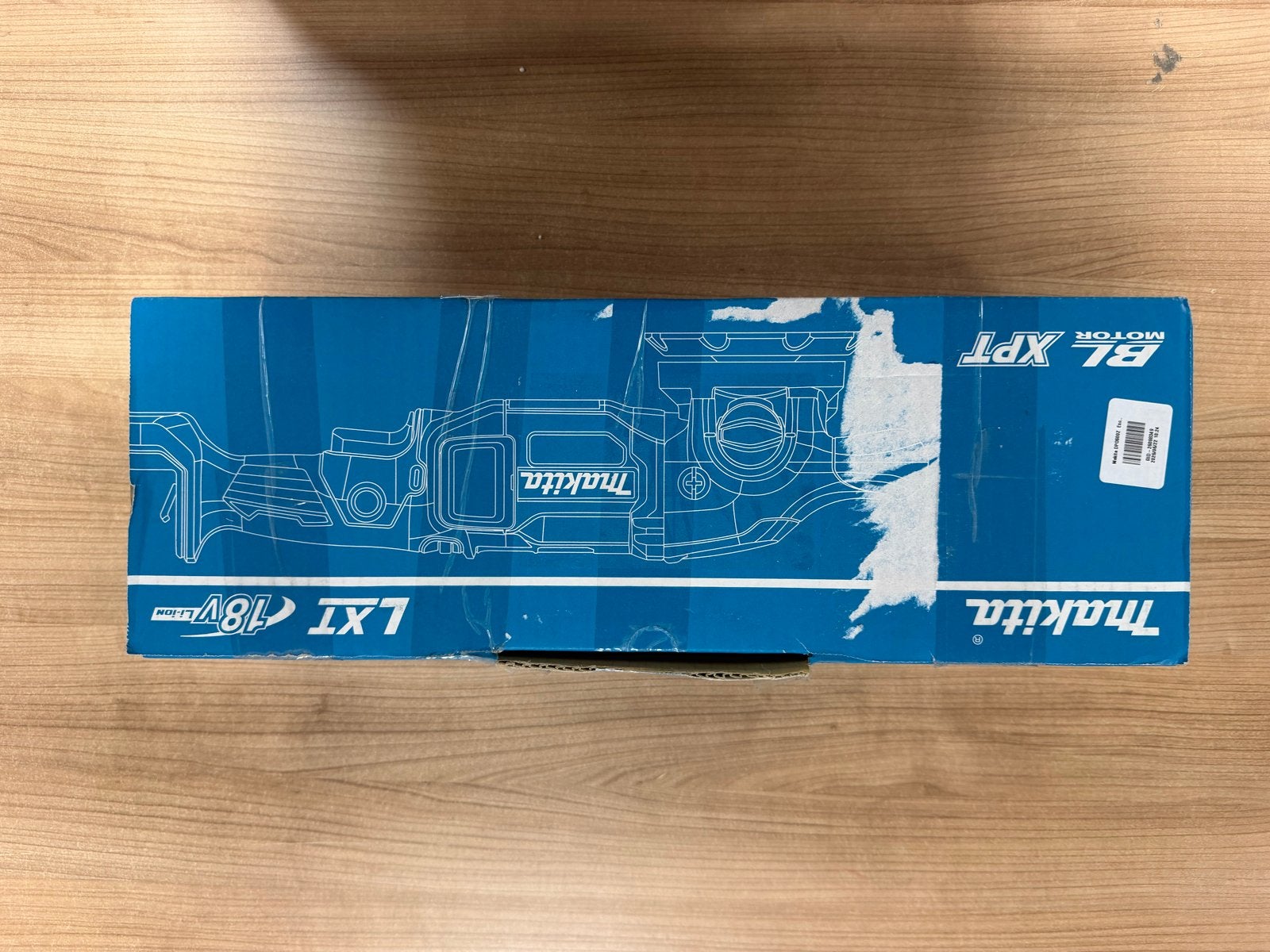 Makita DPO600Z Accu Excentrische Polijstmachine 18V LXT, Ophalen of Verzenden, Zo goed als nieuw, Minder dan 600 watt, Excentrische schuurmachine