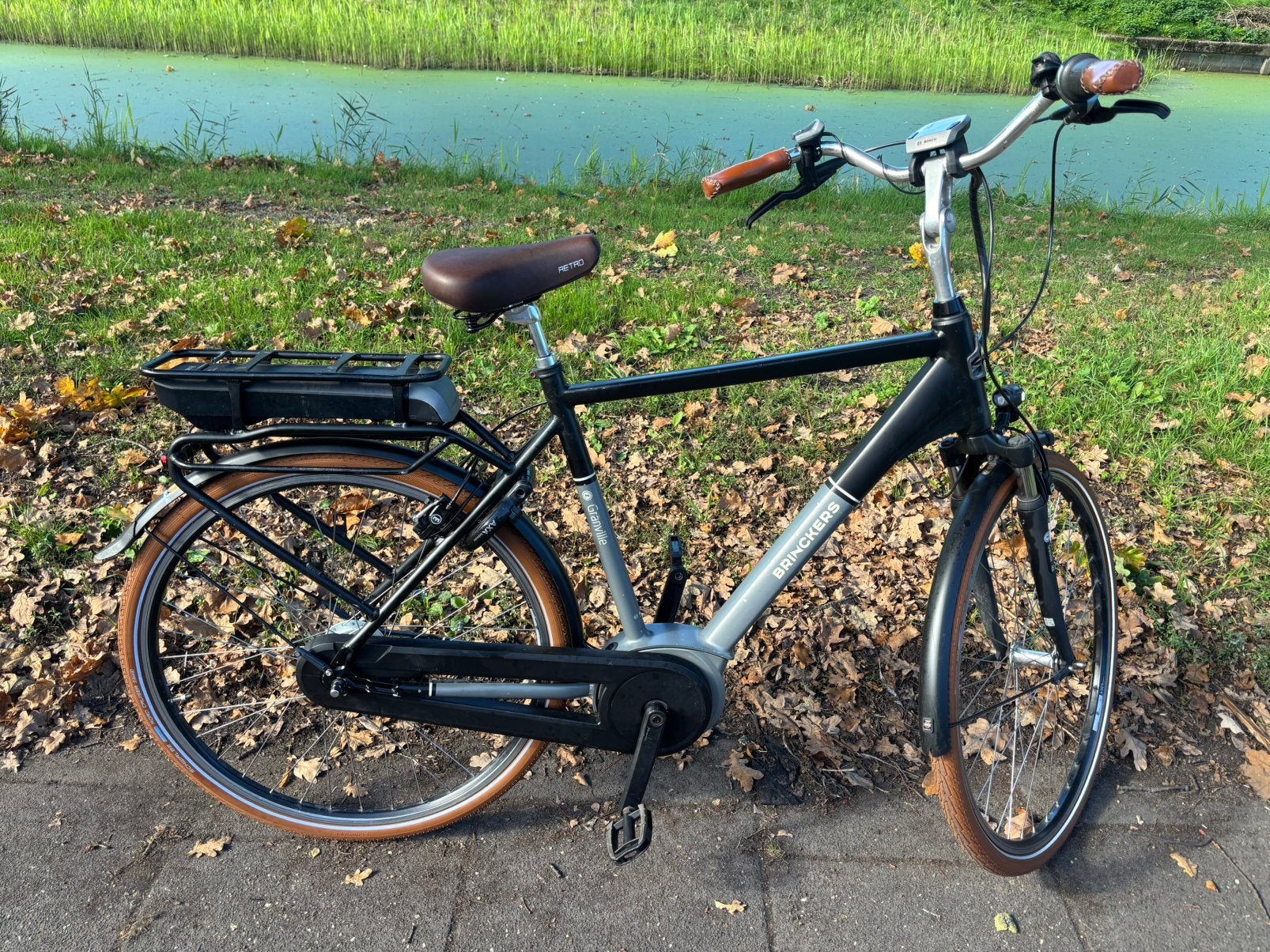 Brinckers Granville M8 Bosch Elektrische fiets, Gebruikt, 50 km per accu of meer, 55 tot 59 cm, Ophalen