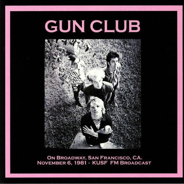 the gun club/on broadway-garage/punk/psychobilly-ZELDZAAM, Cd's en Dvd's, Verzenden, Zo goed als nieuw, 12 inch