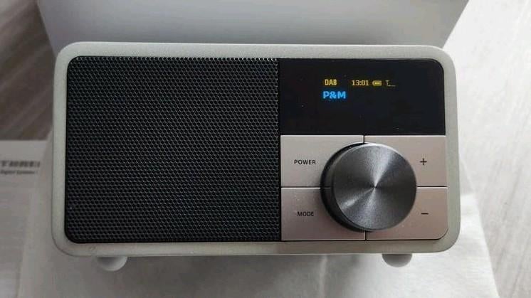 Kathrein DAB+1 Mini Radio met FM, DAB, Bluetooth & AUX, Audio, Tv en Foto, Radio's, Ophalen of Verzenden, Zo goed als nieuw, Radio