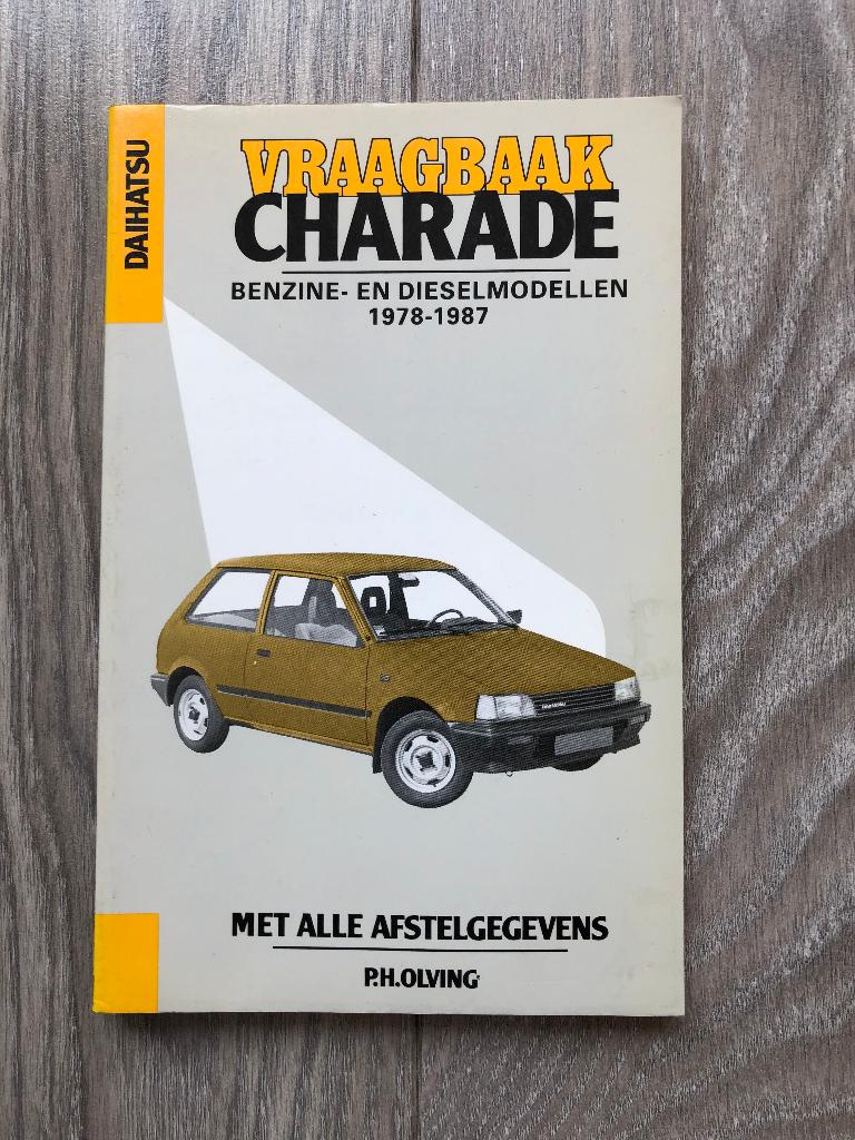 Vraagbaak Daihatsu Charade Benzine en Diesel 1978-1987, Ophalen of Verzenden
