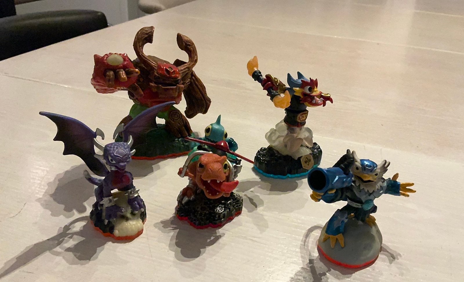 Skylanders 6 stuks, Avontuur en Actie, 2 spelers, Ophalen of Verzenden, Zo goed als nieuw