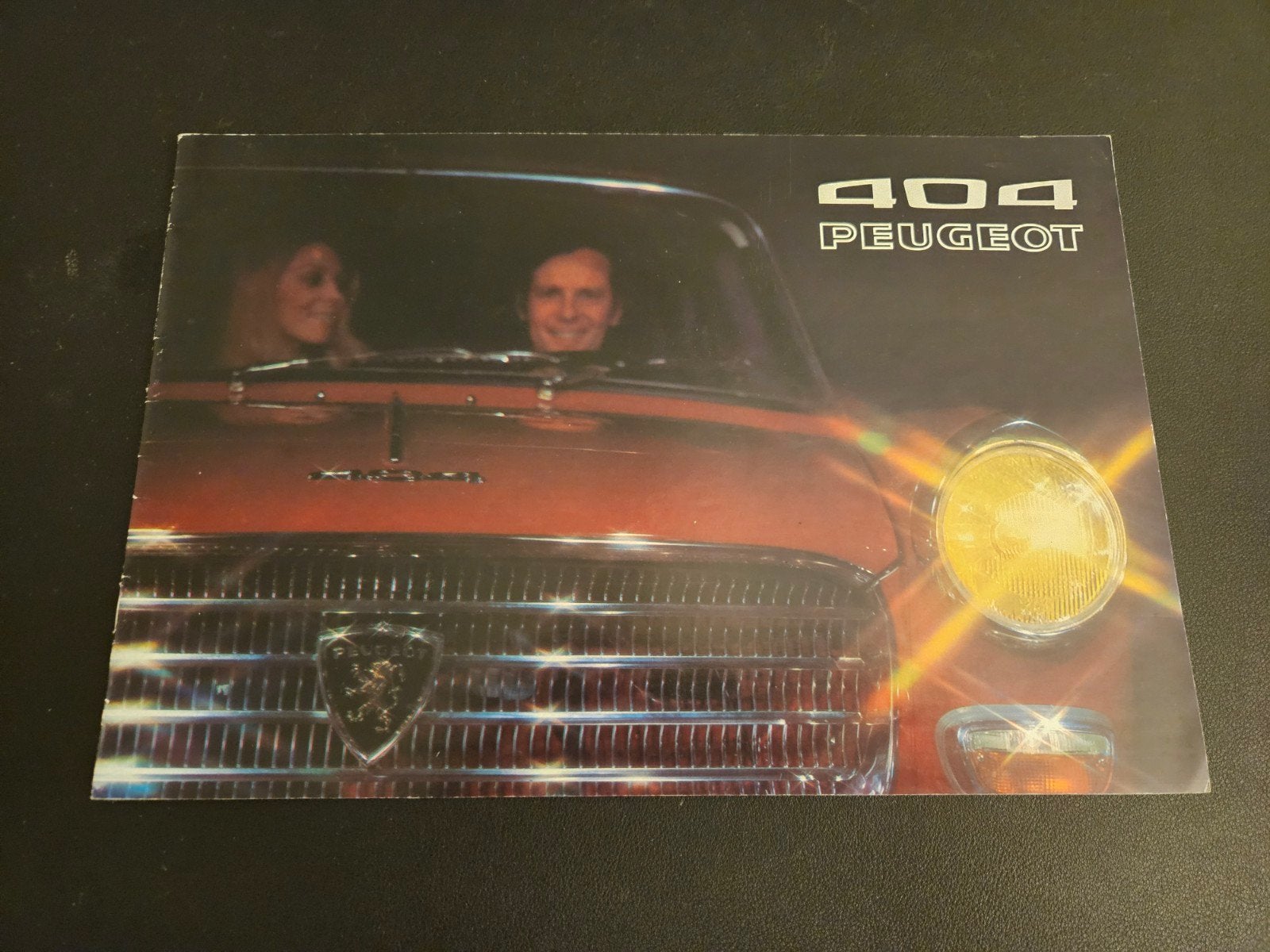 Brochure Peugeot 404 1971, Ophalen of Verzenden, Zo goed als nieuw, Peugeot