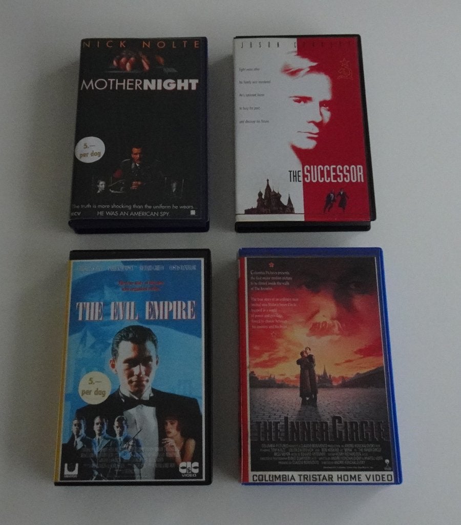 3 Ex-Rental Films op VHS, Alle leeftijden, Ophalen, Zo goed als nieuw, Overige genres