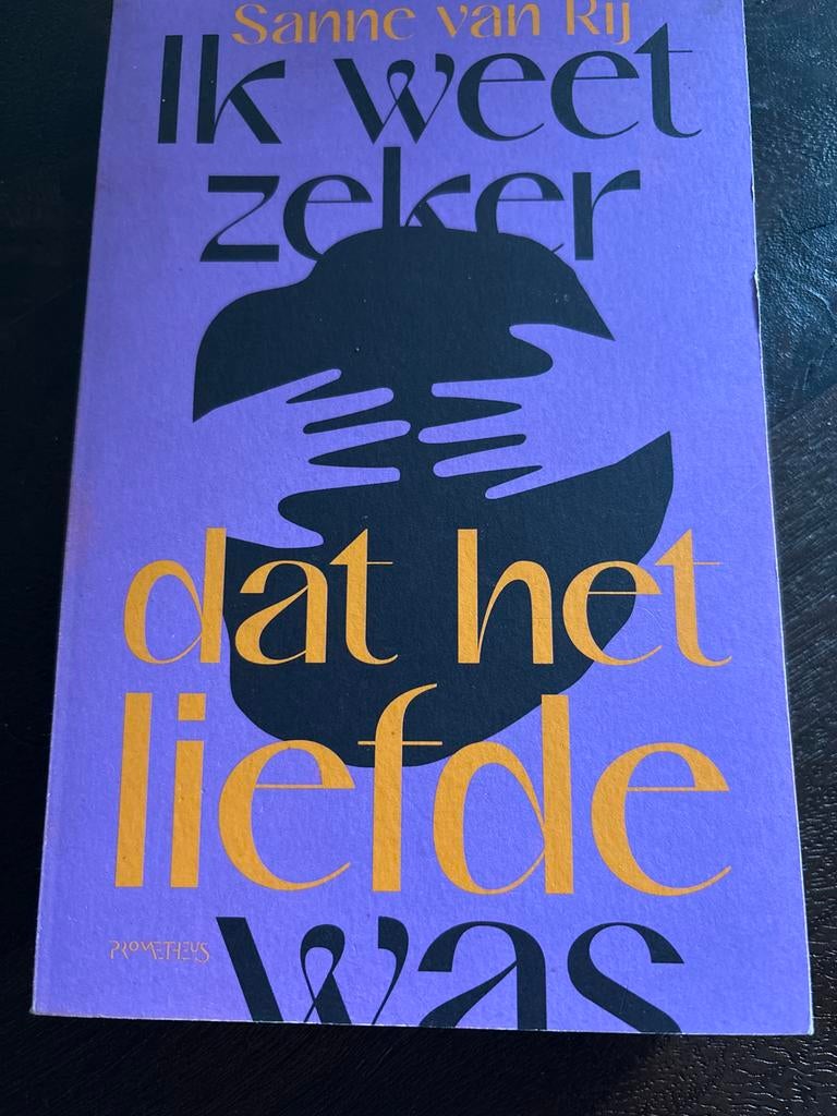 Ik weet zeker dat het liefde was - Sanne van Rij, Ophalen of Verzenden, Zo goed als nieuw, Nederland