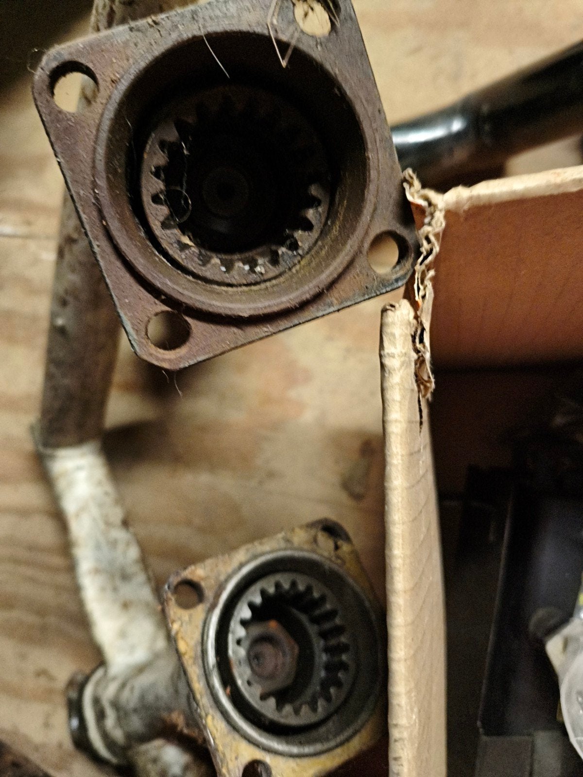 KOOPJE! 2x achterbrug BMW boxer modellen, mét aandrijfas!, Motoren, Ophalen