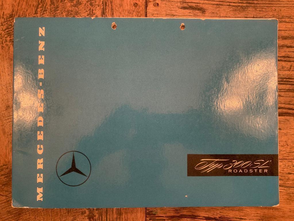 Brochure Mercedes-Benz 300 SL Roadster 1958 origineel!, Gelezen, Mercedes-Benz, Mercedes, Ophalen of Verzenden