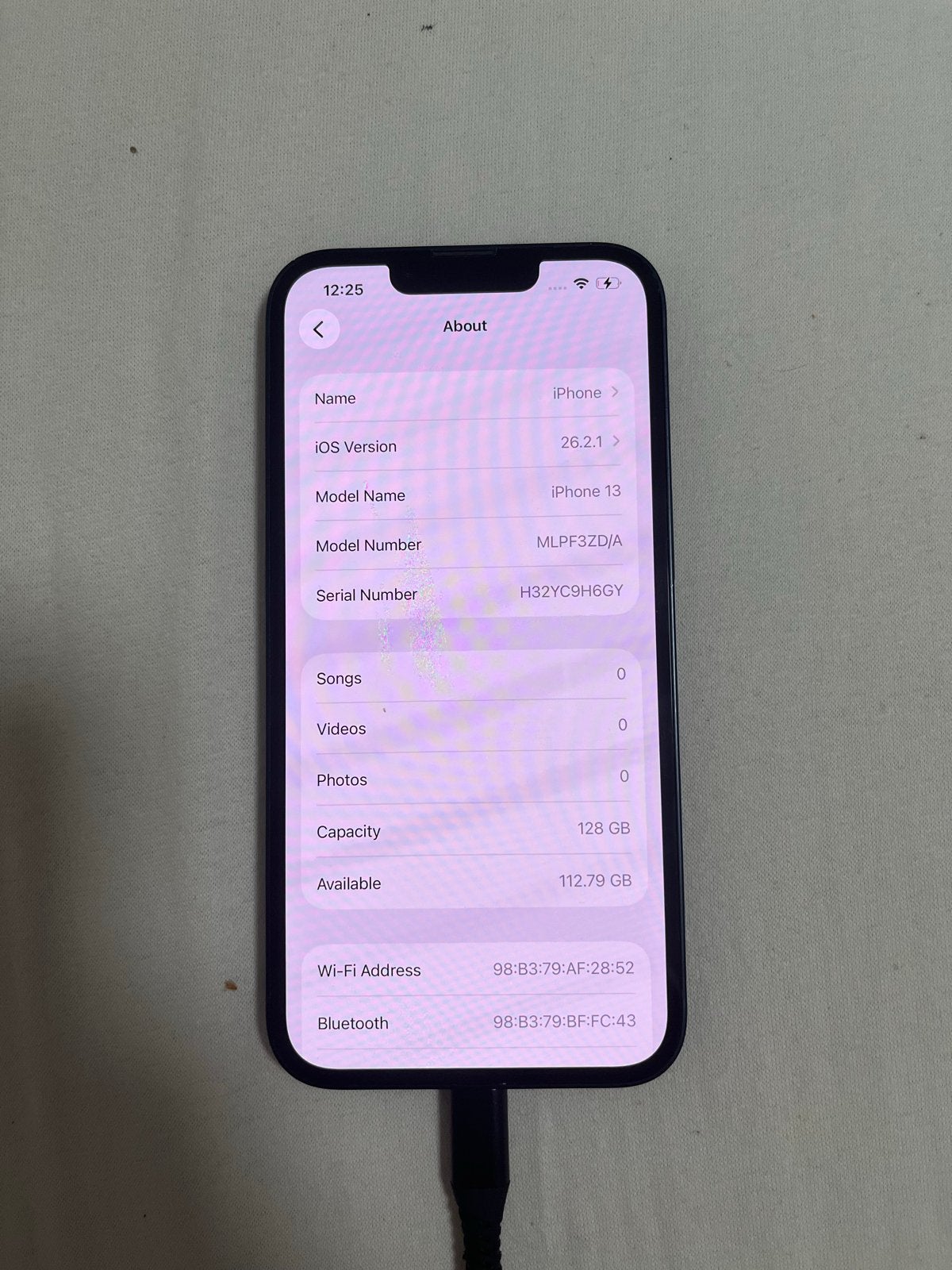 iPhone 13 128GB Zwart - 88% batterij, Zwart, IPhone 13, Ophalen of Verzenden, Zonder simlock