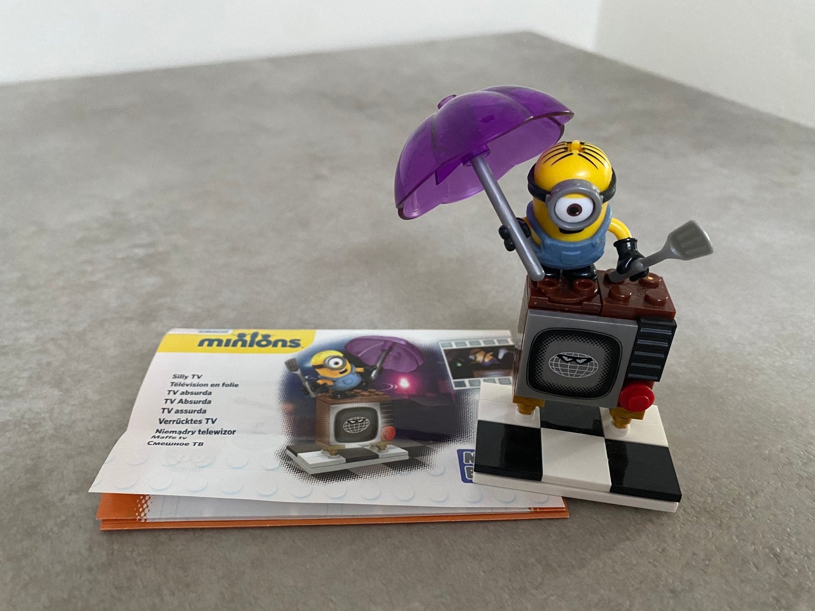 Mega Blocks Minions Silly TV Construction Set, Ophalen of Verzenden, Zo goed als nieuw, Megabloks