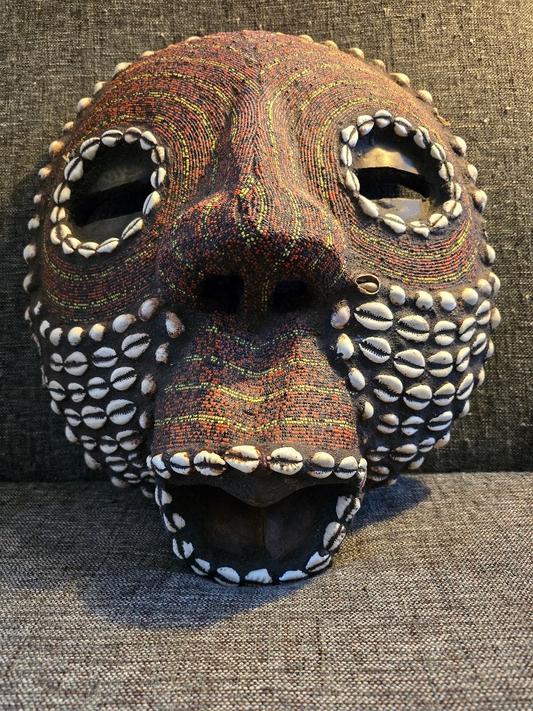 kunst uit afrika, Hout, Bruin, Afrika, 45 cm