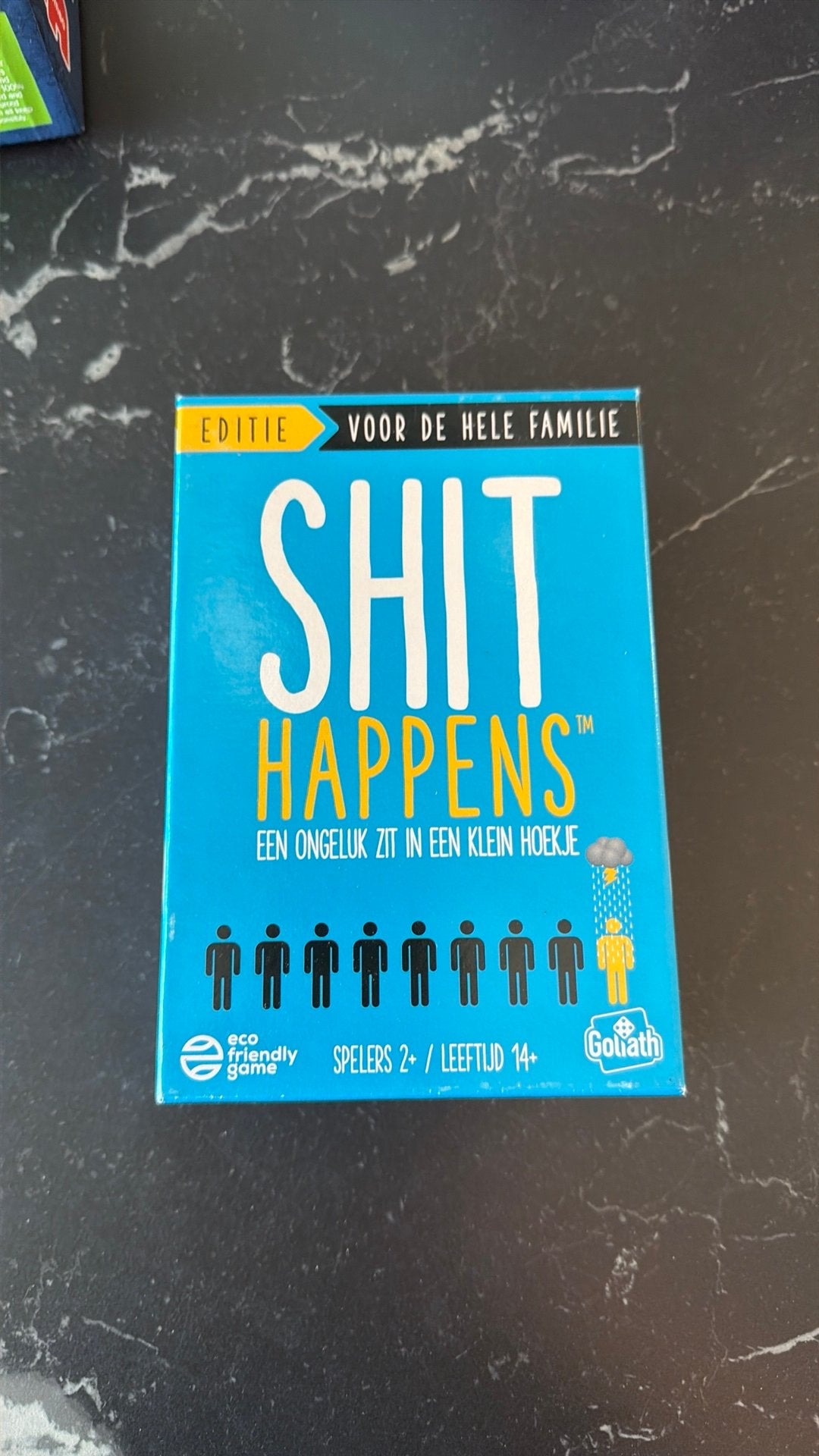 Spel shit happens, Ophalen of Verzenden, Zo goed als nieuw