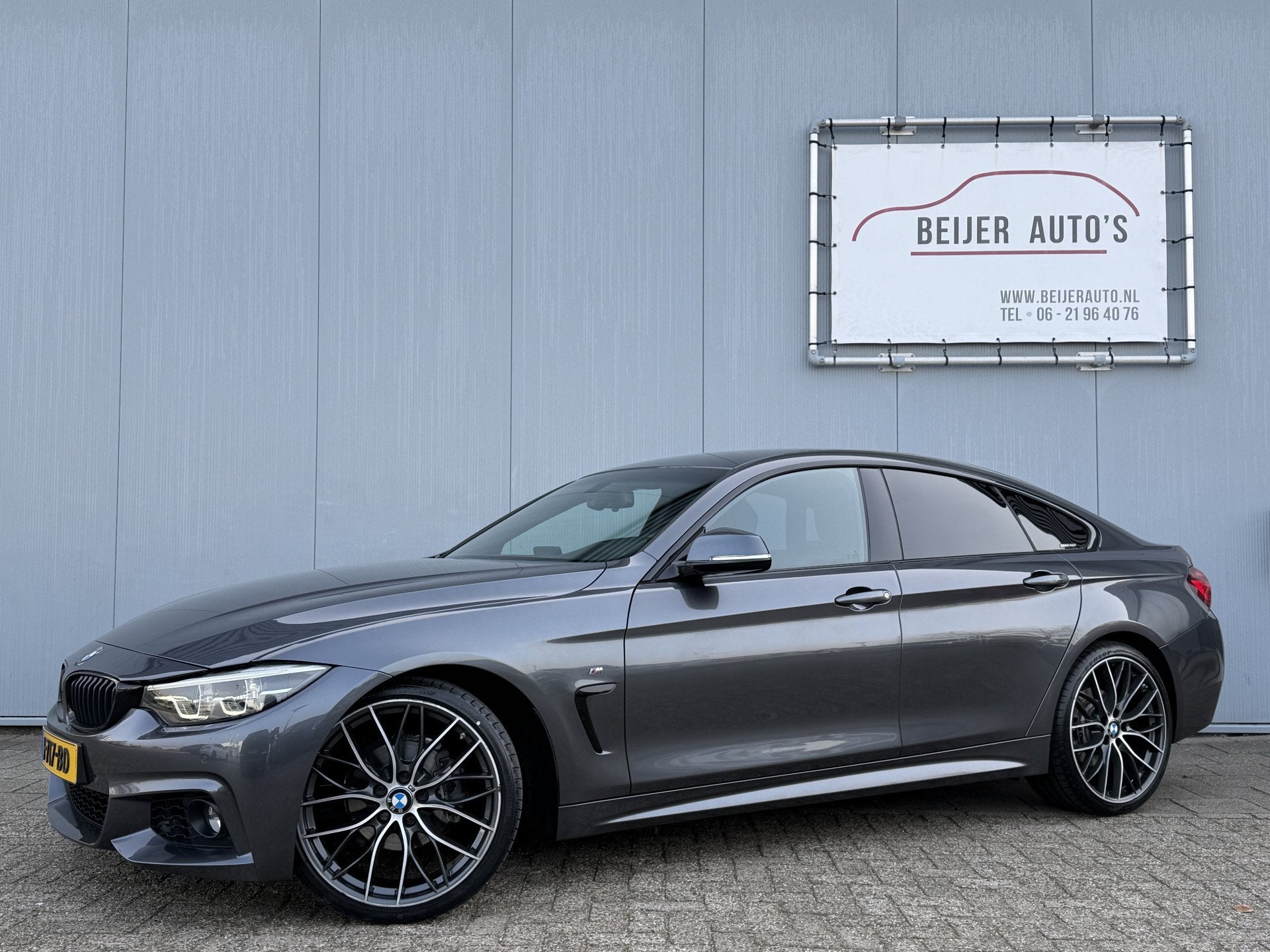 BMW 4 Serie Gran Coupé 418i High Executive Edition M-Pakket, Auto's, BMW, Automaat, Dealer onderhouden, Gebruikt, Euro 6