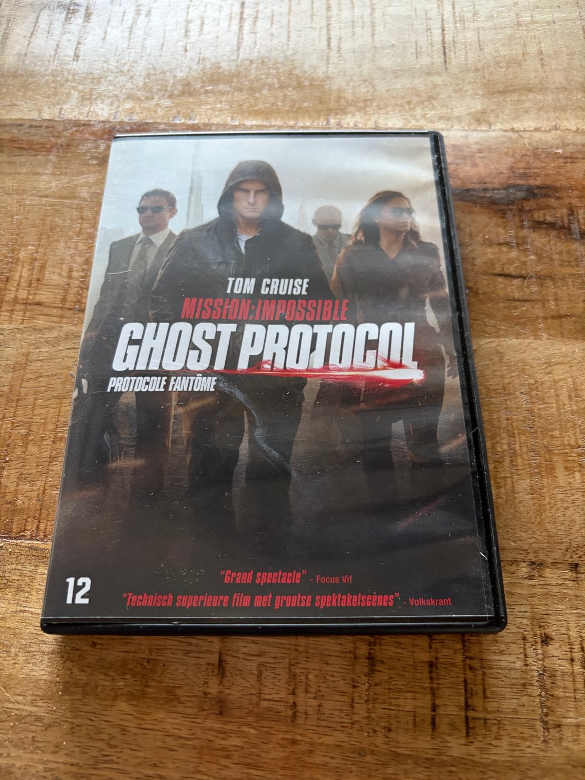 Mission: Impossible - Ghost Protocol (DVD), Vanaf 12 jaar, Ophalen of Verzenden, Gebruikt, Actiethriller