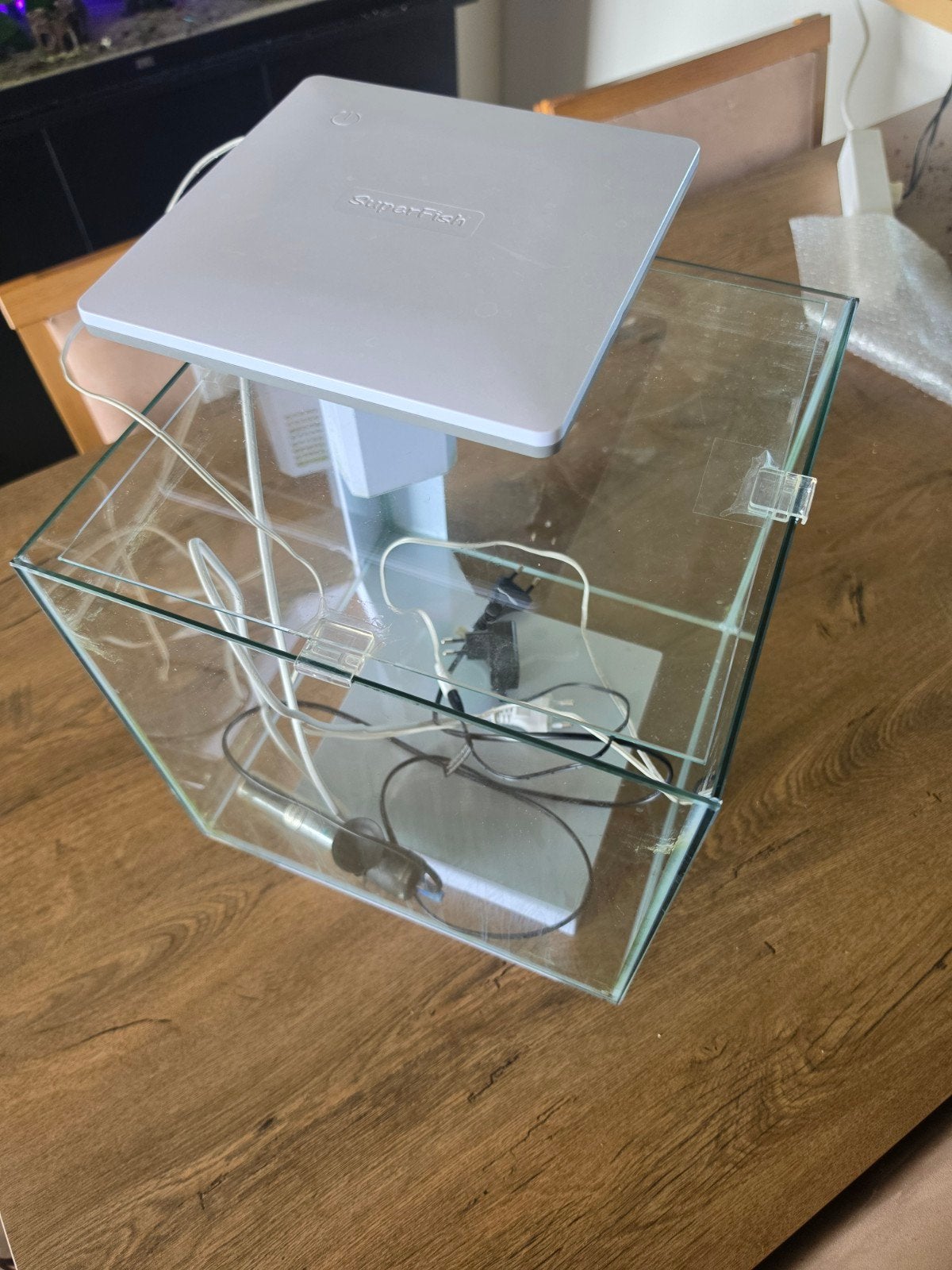 Superfish Qubiq 30 Aquarium, Dieren en Toebehoren, Ophalen, Gebruikt, Leeg aquarium, Superfish
