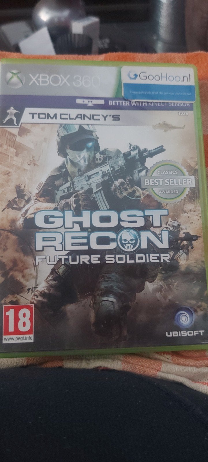 GHOST RECON FUTURE SOLDIER X360, Spelcomputers en Games, Ophalen, Vanaf 18 jaar, Shooter, 1 speler