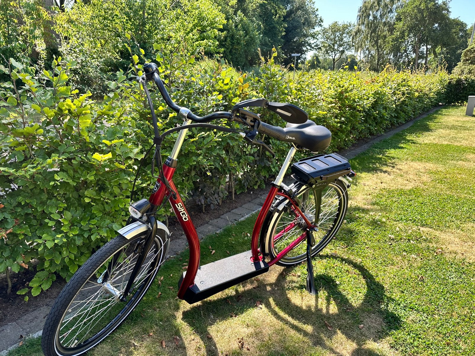 SitGo elektrische loopfiets Classic rood, Fietsen en Brommers, Fietsen | Tandems, Ophalen, Minder dan 10 versnellingen, Minder dan 49 cm
