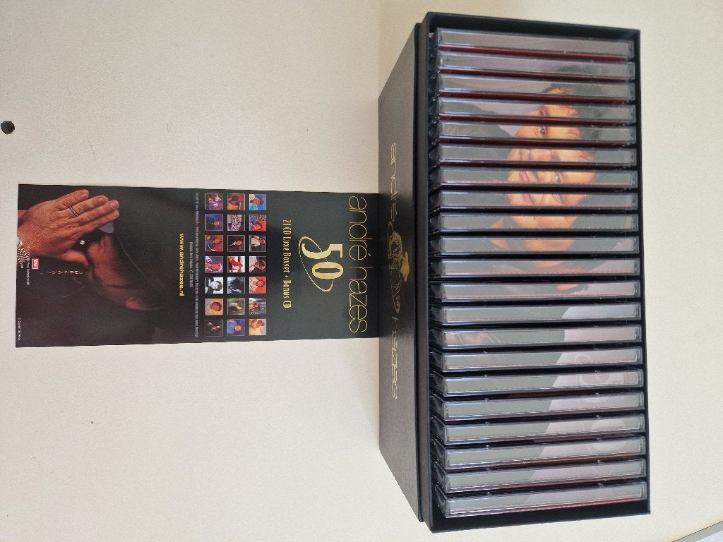 André Hazes (Sr.) verzameling 21 CD's in box, Verzamelen, Ophalen, Nieuw, Cd of Plaat