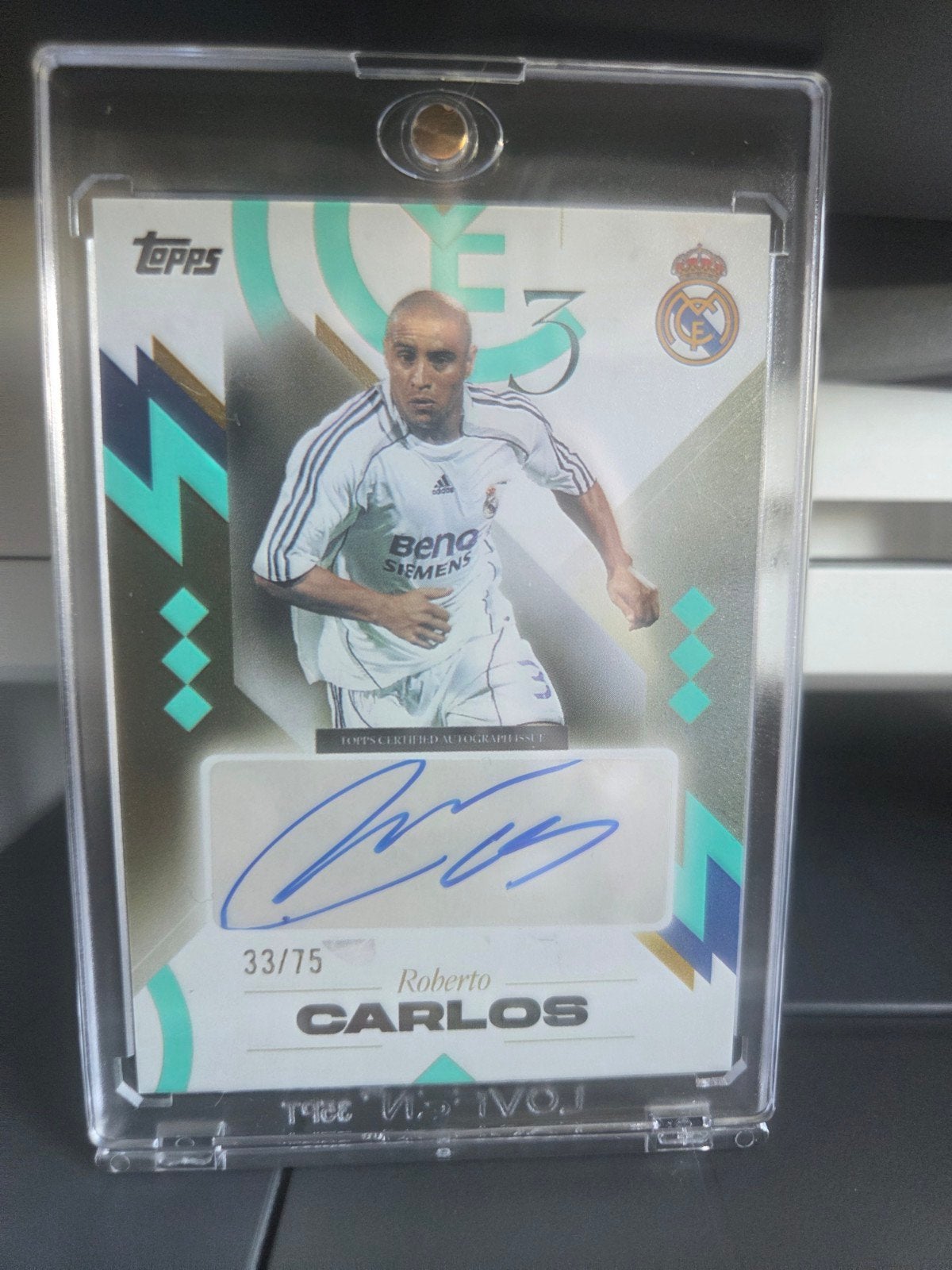 Roberto Carlos Handtekening 33/75, Ophalen of Verzenden, Zo goed als nieuw, Plaatje