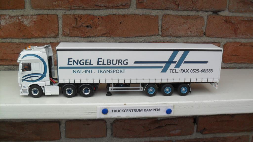 WSI  Daf  XF  Super  Space  cab  van  Engel  Transport., Ophalen of Verzenden, Nieuw, Bus of Vrachtwagen, Wsi