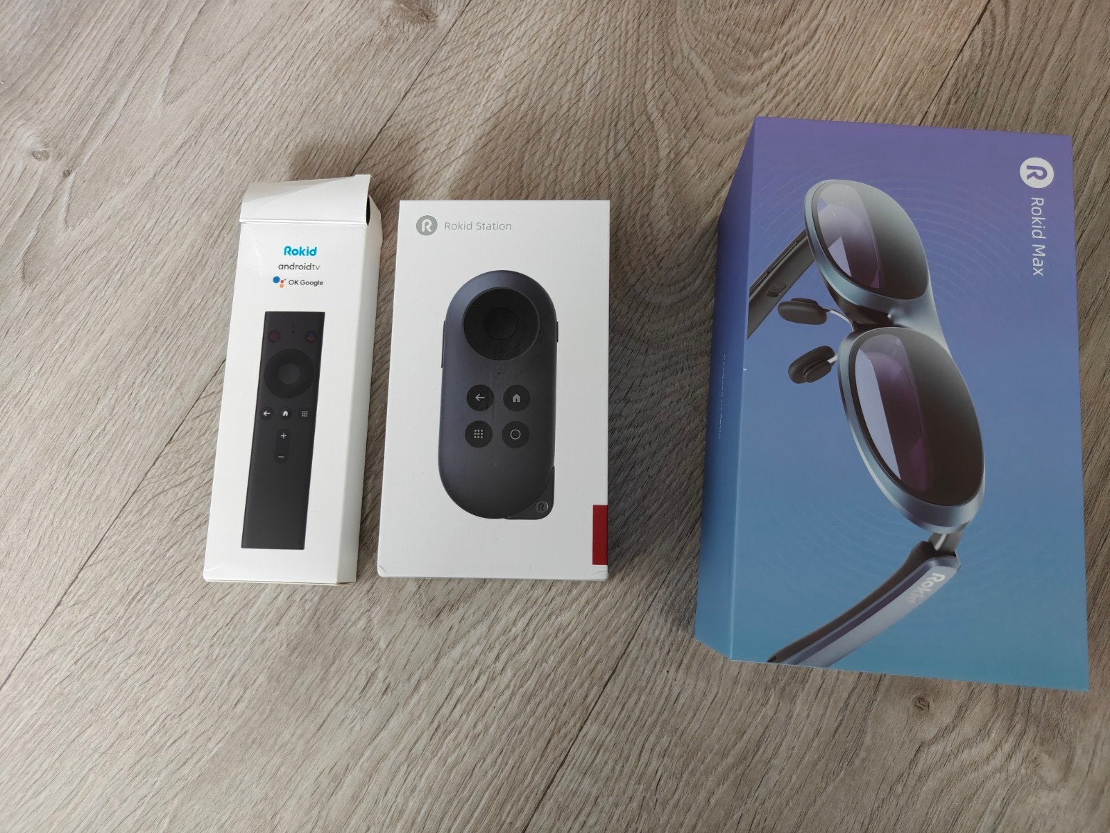Rokid Max AR-bril met Rokid Station en afstandsbediening, Ophalen of Verzenden, Zo goed als nieuw, VR-bril, Overige platformen