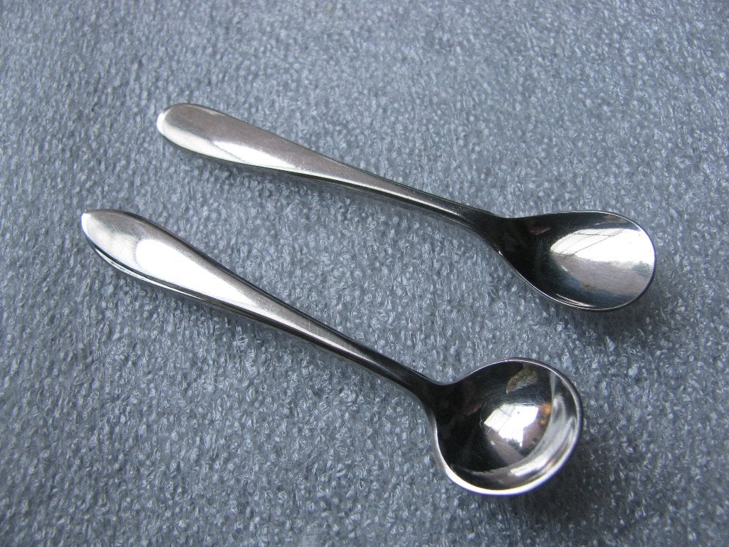 Set van 2 Specerij / Zout Lepeltjes - GERO Zilmeta, Verzenden