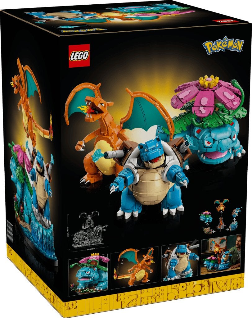 Lego 72153 Venusaur, Charizard en Blastoise, Overige thema's, Lego, Nieuw, Ophalen of Verzenden
