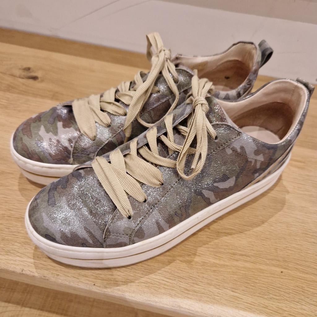 Zgan leren Mjus sneakers maat 39, Overige kleuren, Ophalen of Verzenden, Mjus, Sneakers of Gympen