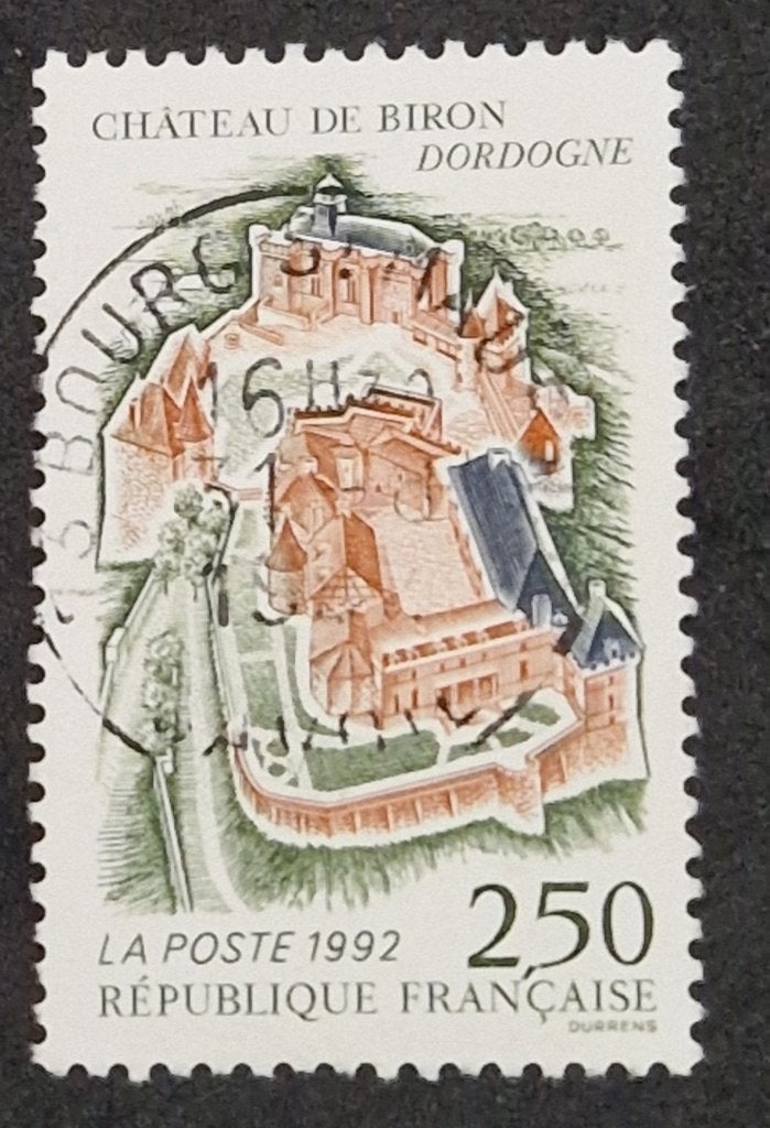Frankrijk 1992 - Mi.2908 - Slot Biron - ab2, Verzenden, Gestempeld