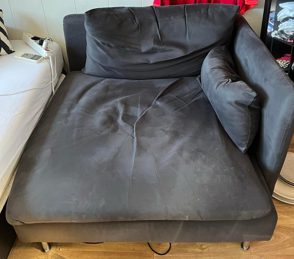 IKEA Söderhamn  hoekelement- Donkergrijs, Ophalen, Gebruikt, Eenpersoons, 100 tot 125 cm
