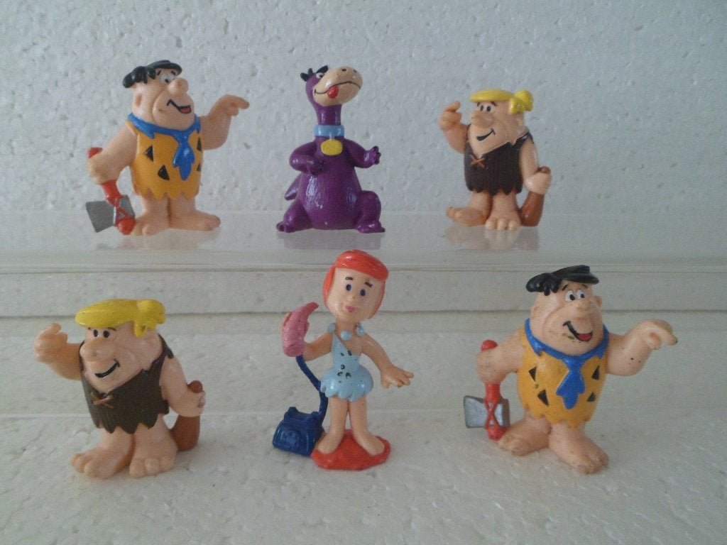 Flinstone figuurtjes, Ophalen, Zo goed als nieuw