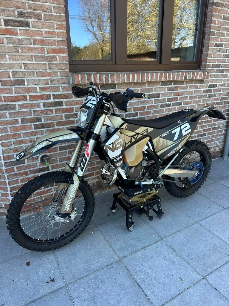 Husqvarna te 125 tx 125 enduro supermoto A1 125cc motor, Ophalen, Zo goed als nieuw, Overige merken