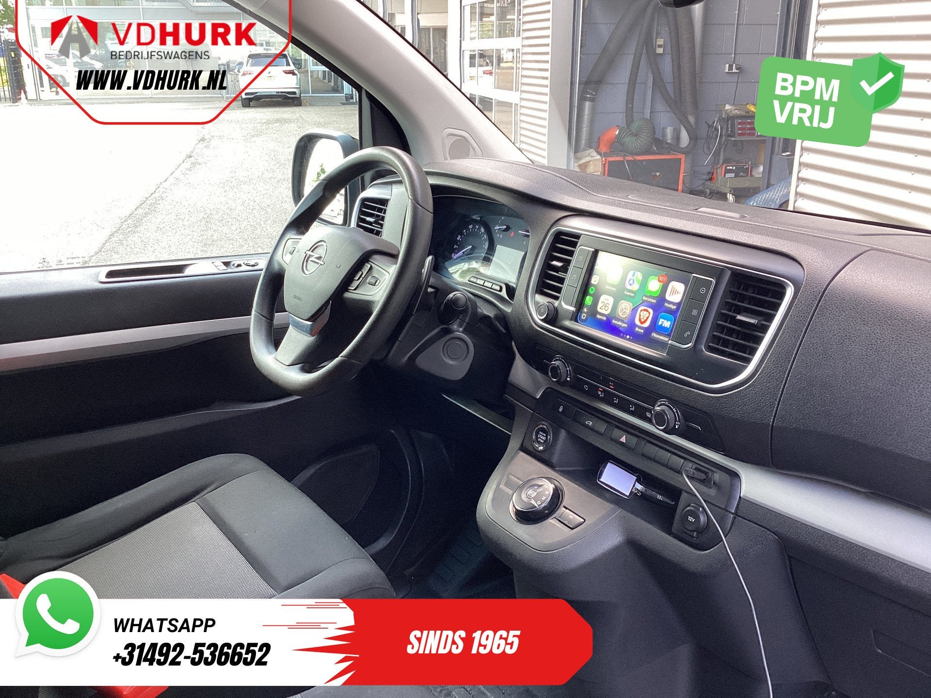 Opel Vivaro 2.0 HDI 145 pk Aut. L3 LED/ 2x Schuifdeur/ Carpl, 145 pk, Stof, Gebruikt, 4 cilinders