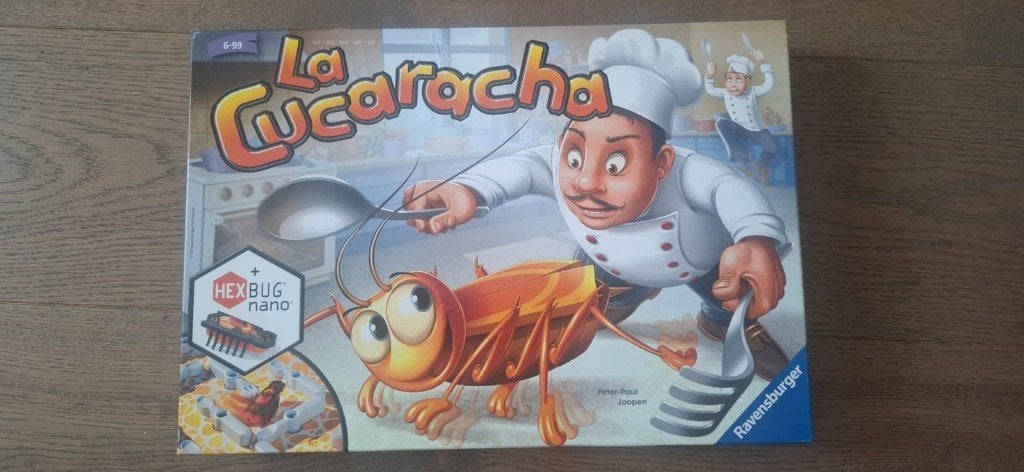 La Cucaracha, Een of twee spelers, Ophalen, Gebruikt, Ravensburger