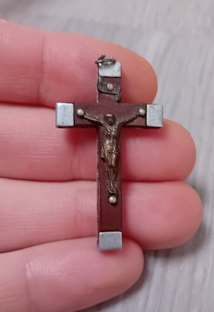 crucifix hanger M.V.W, Verzenden, Sieraad