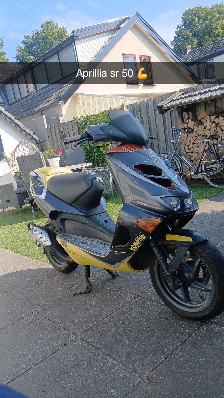 aprilia sr50 50cc, Tweetakt, Gebruikt, Maximaal 45 km/u, SR 50