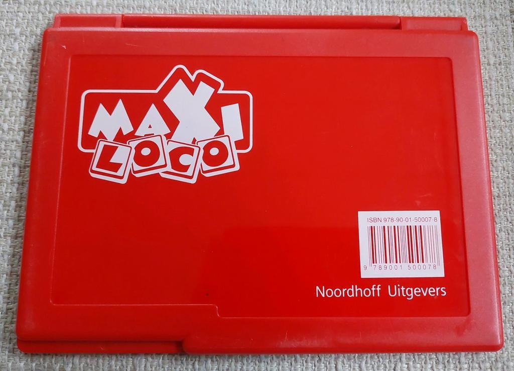 Maxi Loco doos - educatief spel, Ophalen of Verzenden, Gebruikt, Taal en Lezen
