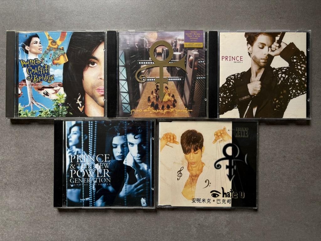 Prince 6x cd - Graffiti Bridge, Most, I Hate U & Symbol/ NPG, Ophalen of Verzenden, Zo goed als nieuw