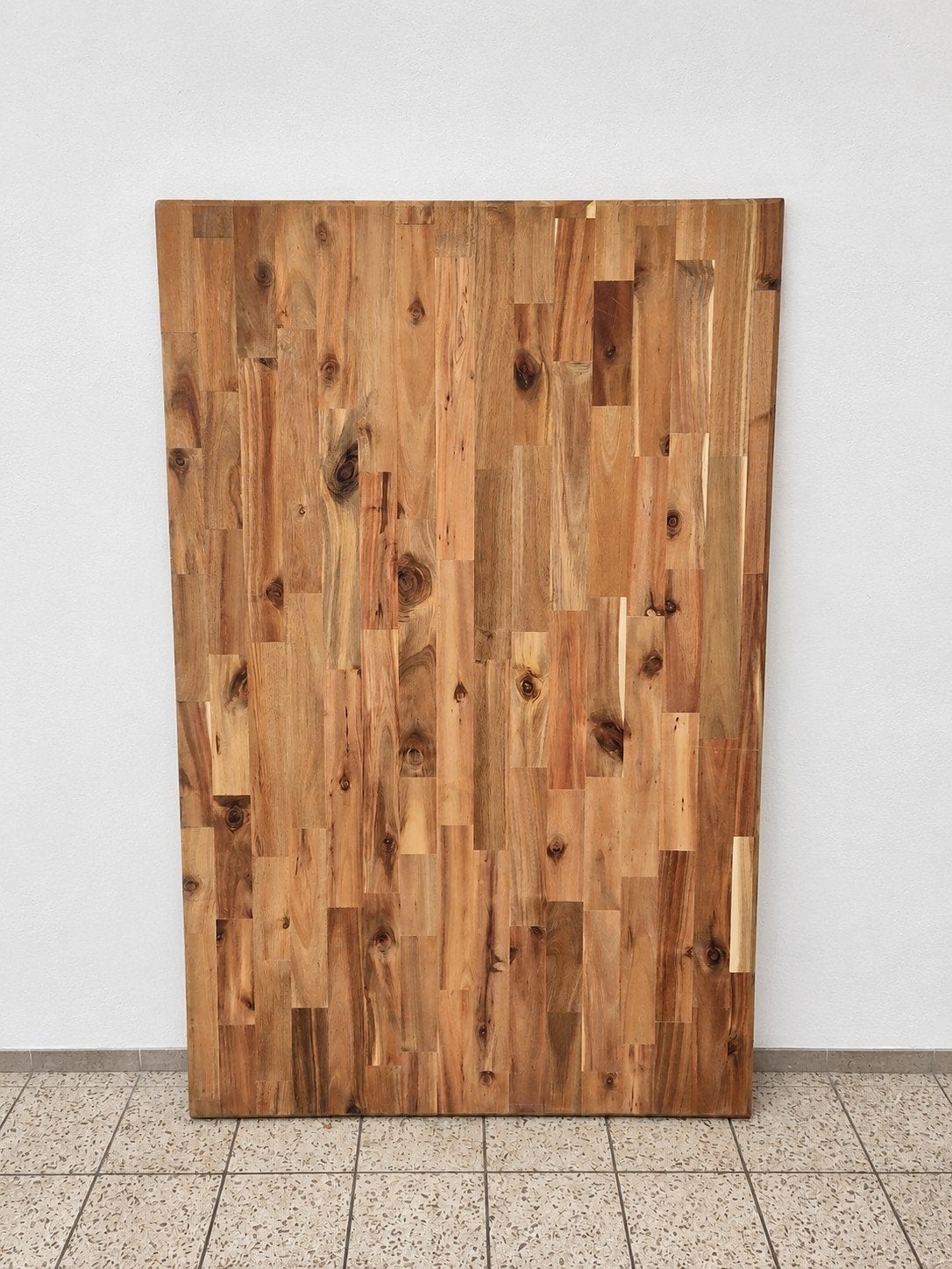 Acacia Timmer panelen meubelplaten, Ophalen, 25 tot 50 mm, Zo goed als nieuw, Pallet