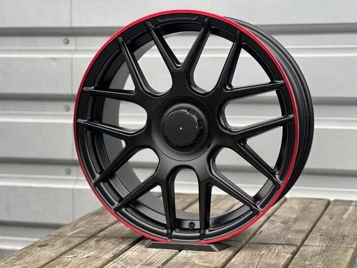 19" MERCEDES A45 CLA45 AMG Look Sportvelgen A B CLA GLA GLB, 19 inch, Gebruikt, Velg(en), -