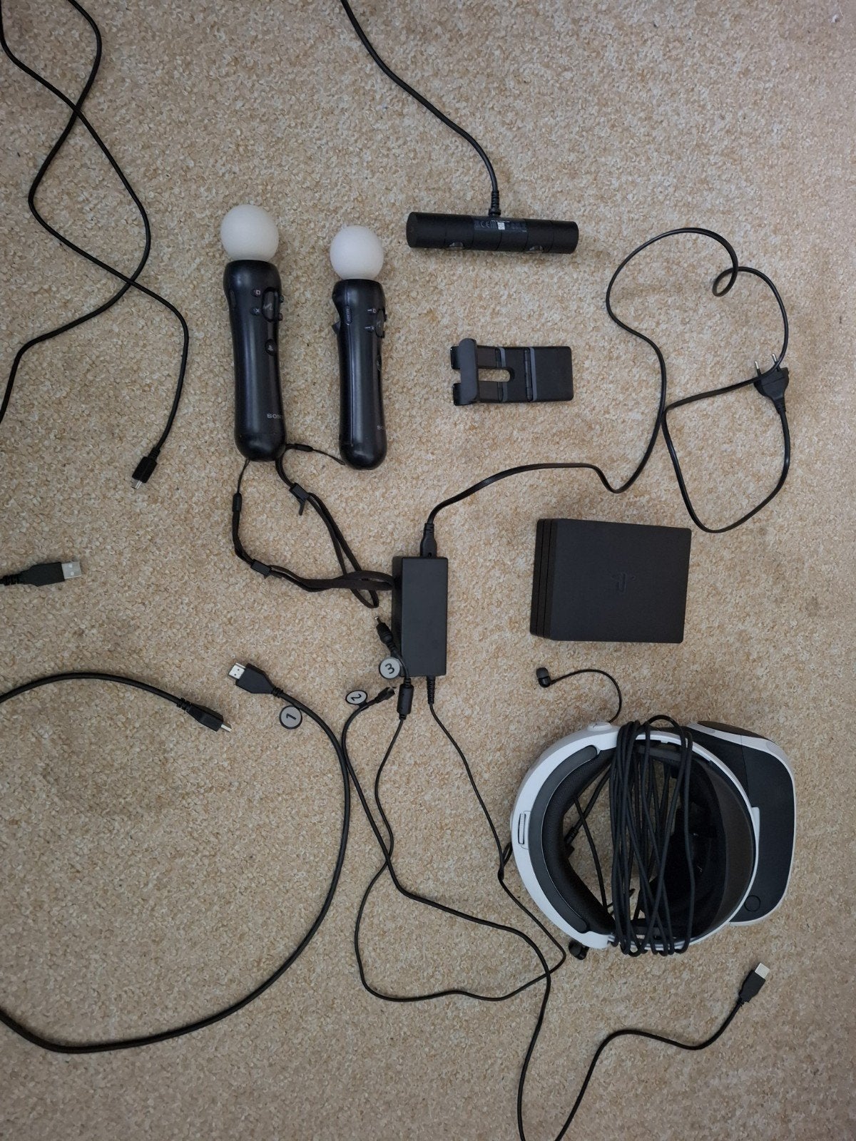 Playstation VR, Spelcomputers en Games, Ophalen, Gebruikt, VR-bril, Sony PlayStation