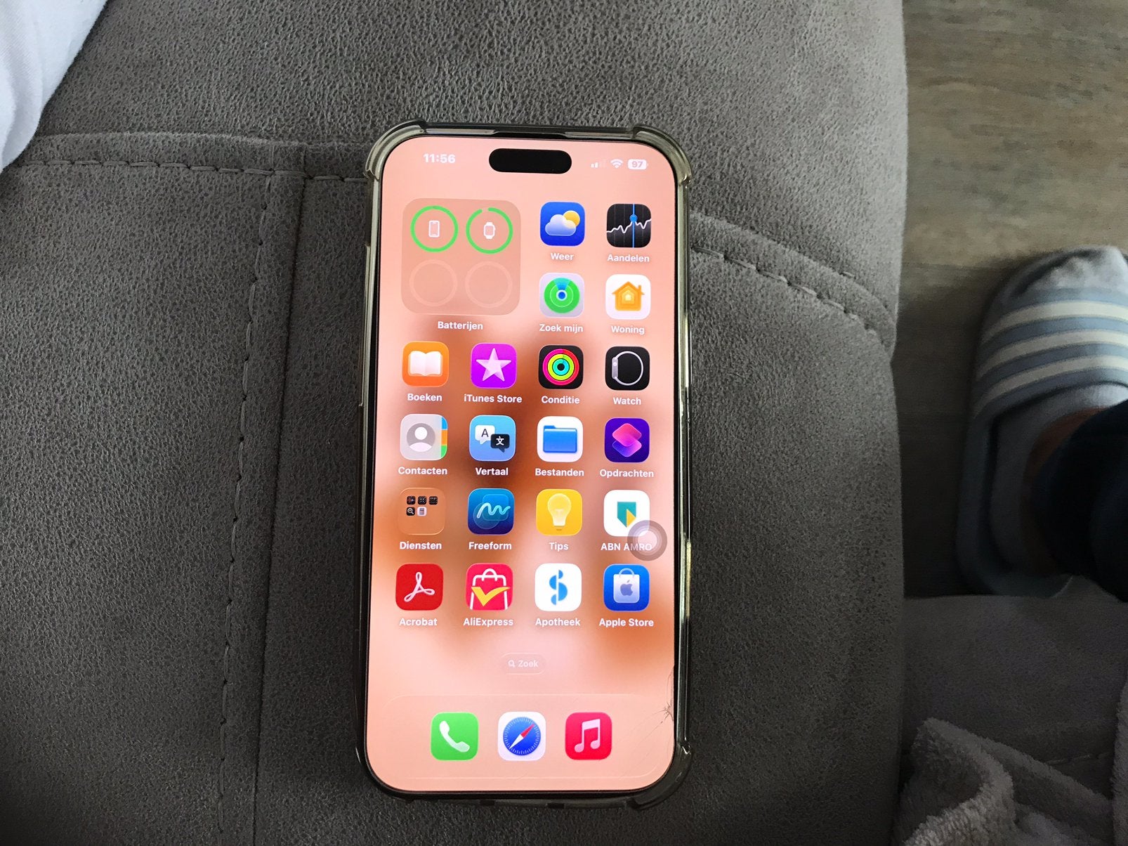 Iphone 16 pro max 256gb, Ophalen of Verzenden, Zo goed als nieuw, Zwart, 256 GB